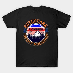 Rocky Mountain National Park Colorado Hiking Nature Outdoors T-Shirt